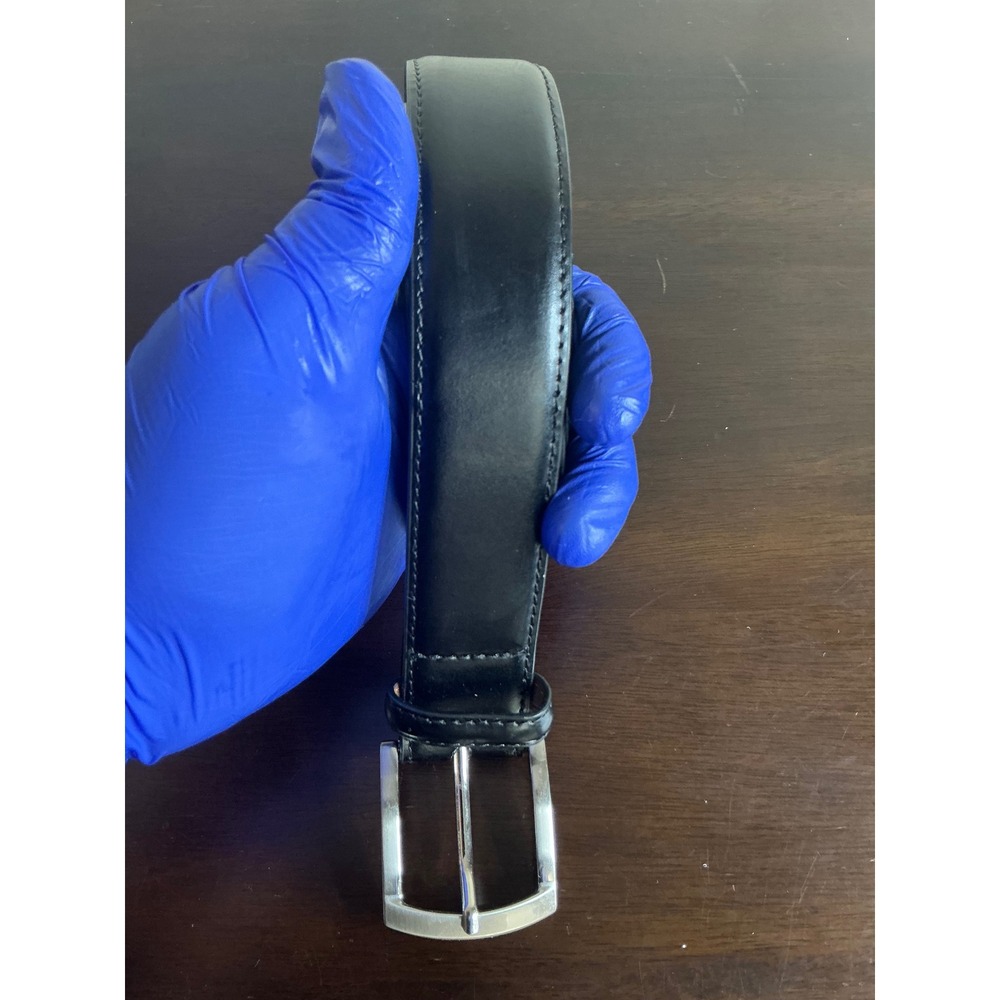 Leather Belt‎ Men's Size 46 Classic Dress Belt Mens Black Belt